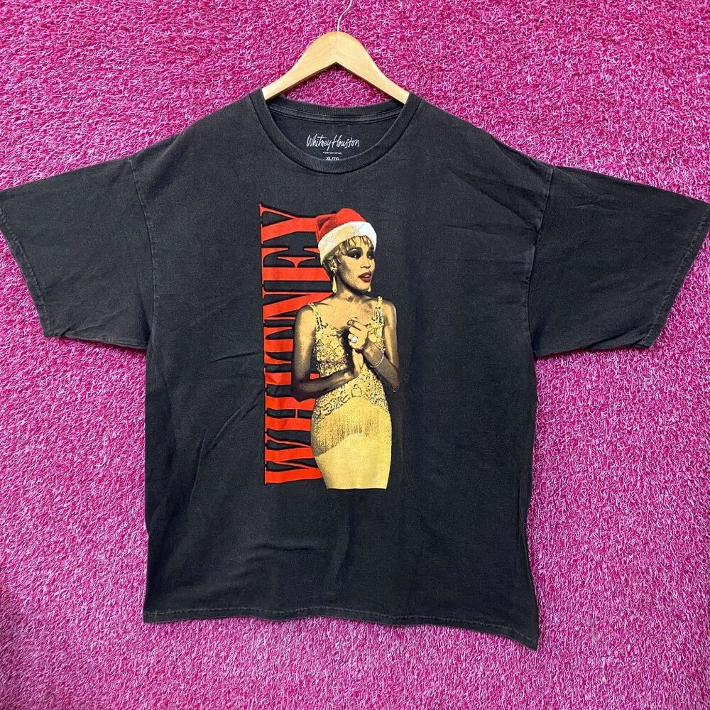 Whitney Houston One Wish For Christmas T-Shirt XL